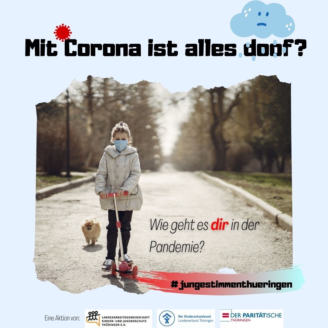 Aktion #JUNGESTIMMENTHUERINGEN – mit Corona ist alles doof » Wartburgkreis