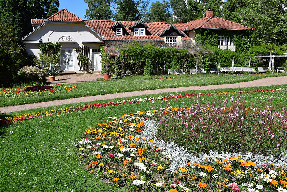 Teezimmer im Karthausgarten Foto: Stadt Eisenach