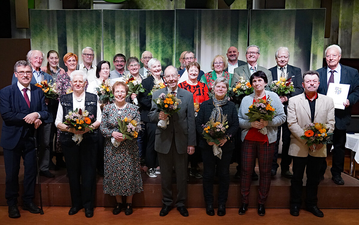 Gruppenfoto der Ausgezeichneten